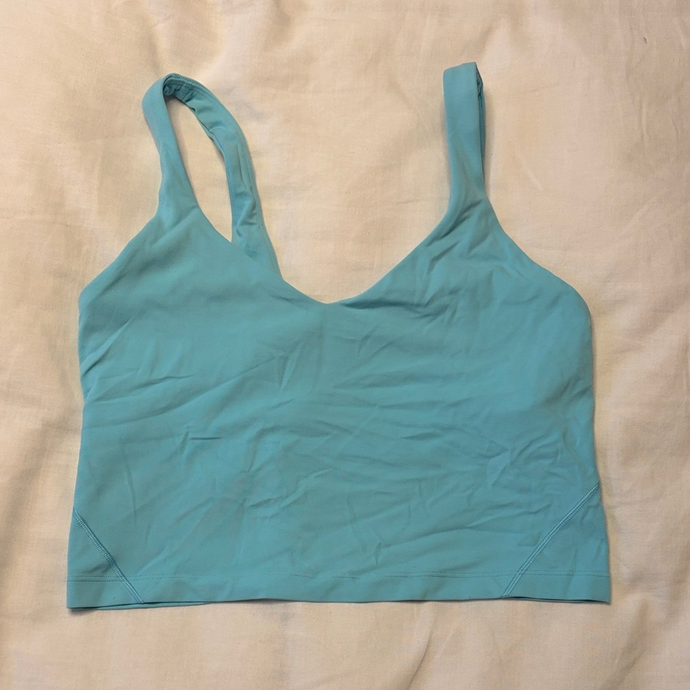 Lululemon Align Crop Tank Blue